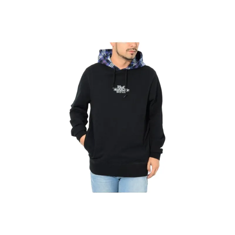 HUF Sweatshirts Men Black-1