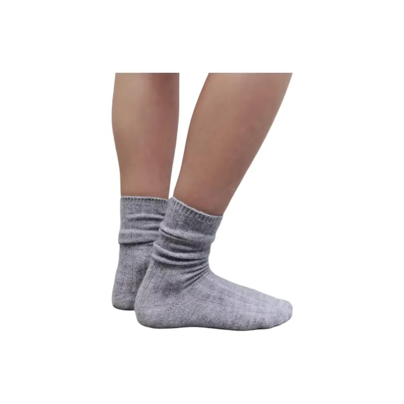 ZARA Knee-High Socks Women's Gray-2