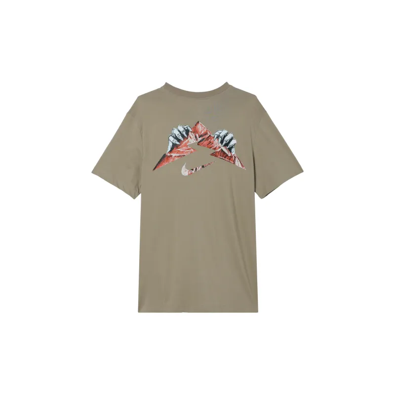 Nike DRI FIT T Shirt Men's Khaki-1