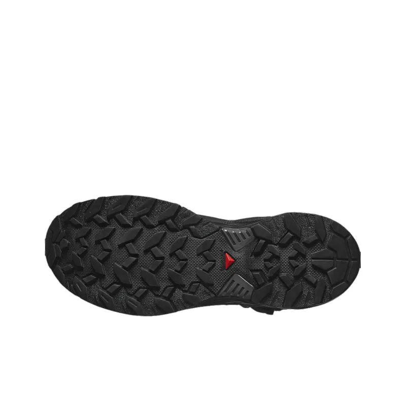 SALOMON Shock absorbing And Waterproof High Top Outdoor Shoes Men's Black-5