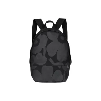 Marimekko Cotton Backpack Unisex Black