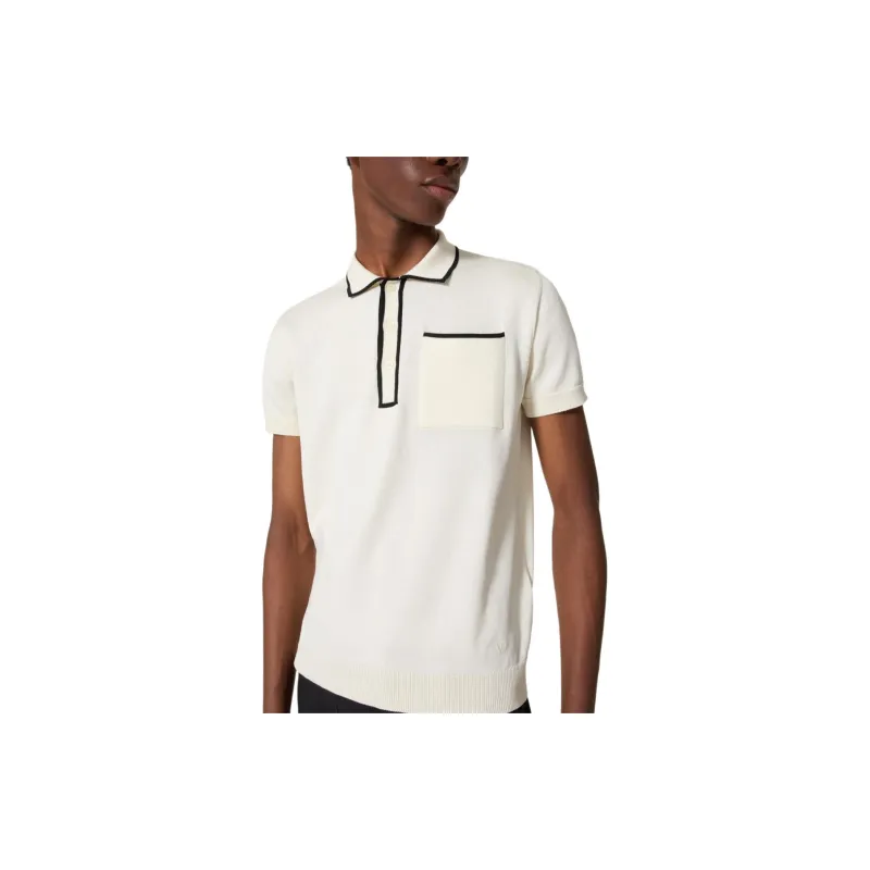 Valentino Polo Shirt Men's Ivory White-3