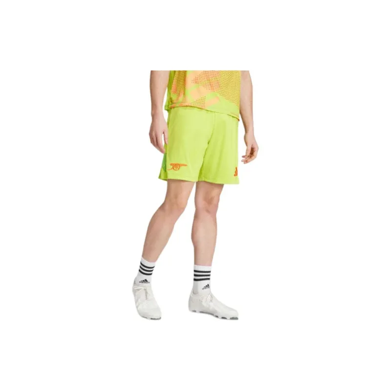 Adidas Arsenal 24/25 Goalkeeper Shorts Sports Shorts Men's Half Sun Yellow-1