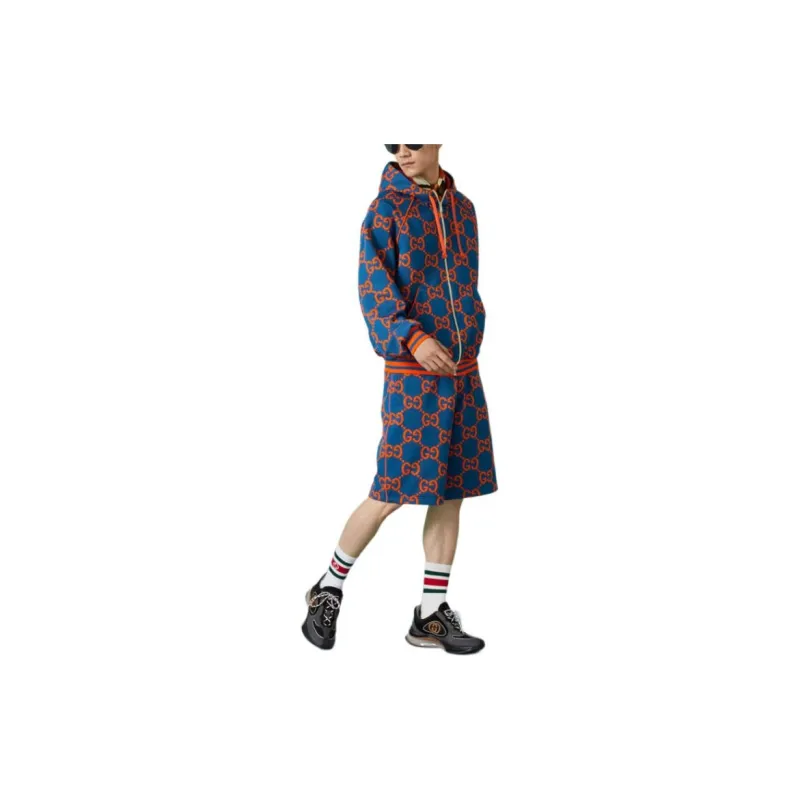 GUCCI Gg Jacquard Shorts-4