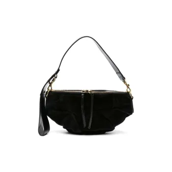 Vivienne Westwood Fabric One Shoulder Handbag Trumpets Women's Black