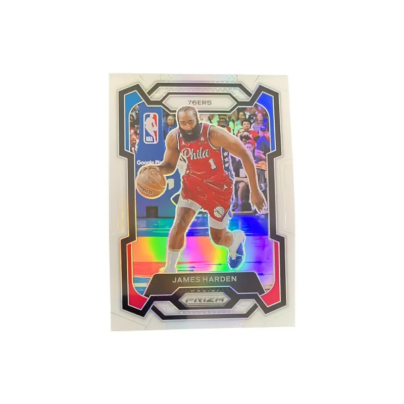 PANINI James Harden 2023 24 Prizm White Fold 043/175, Basketball Card, Card Product Access Sports Cards 1 Pc-3
