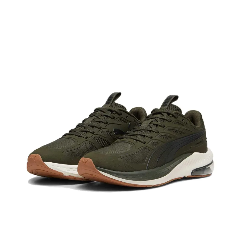 PUMA X Cell Lightspeed Anti Slip Wear Resistant Low Top Casual Running Shoes Men's Olive-2
