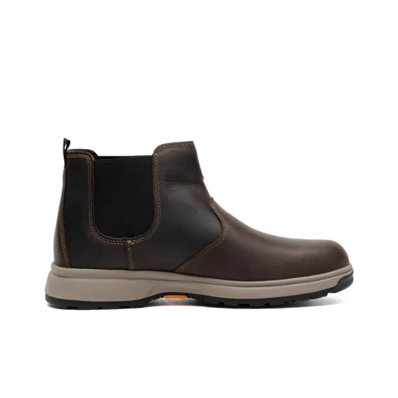 Timberland Short Chelsea Boots Men's Dark Brown-1