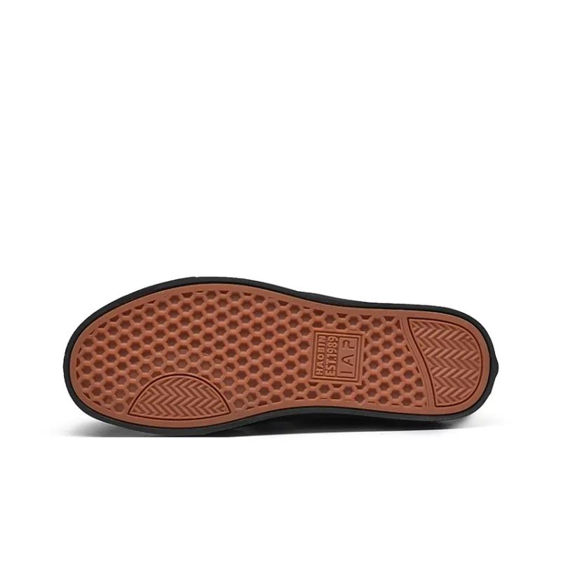 Haobin Skateboard Shoes Unisex Camel-17