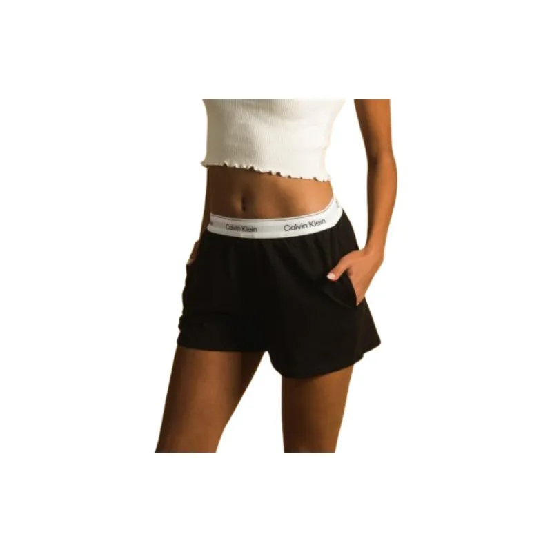 CALVIN KLEIN Pajama Pants Women's Black-1