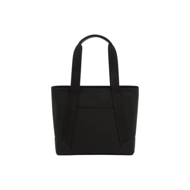 KENZO Cotton Tote Bag, Shopping Bag, Shoulder Bag, Crossbody Bag, Handbag Large Size Women's Black-3