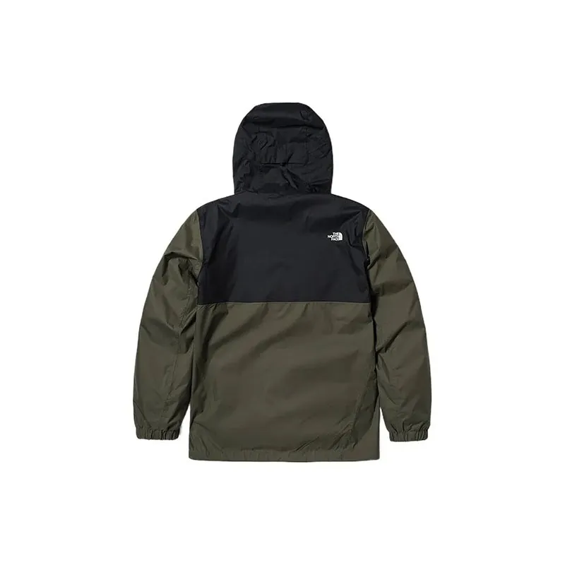 THE NORTH FACE Waterproof And Windproof Windbreaker Jacket Men's Green-2