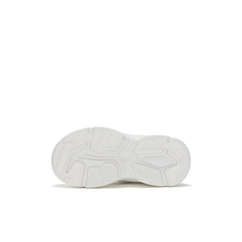 PONY MODERN Slip Resistant Cushioning Wear Resistant Kids Lifestyle Shoes White Gray Kids'-5