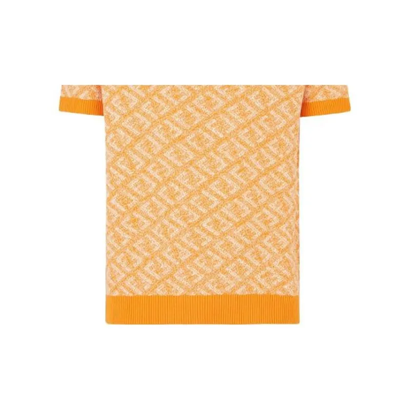 FENDI SS23 Sweater Men's Orange-5