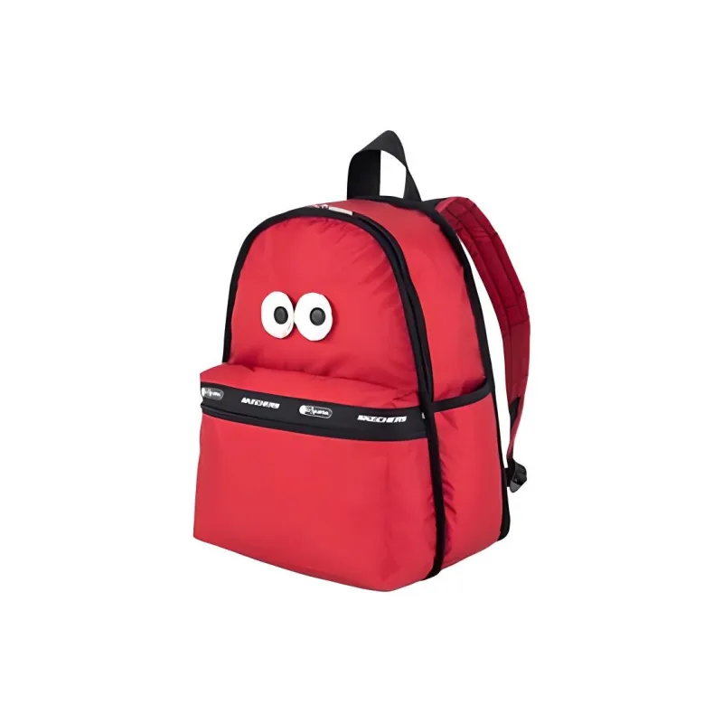 Skechers LeSportsac Poetry Joint Fabric Backpack Regular Unisex Deep Red-1