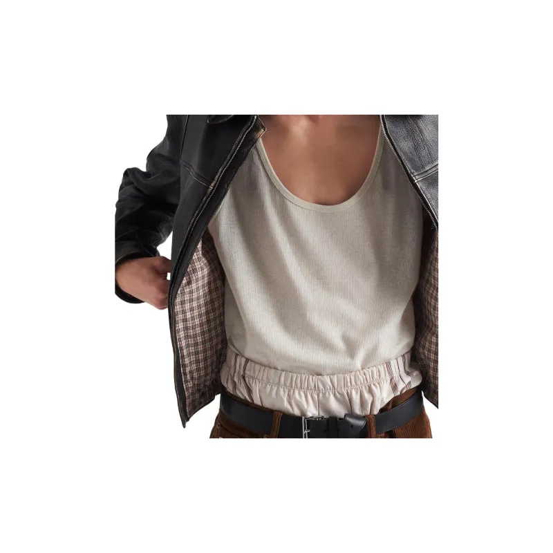 PRADA Nappa Leather Jacket-4