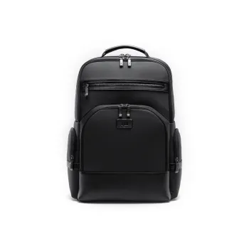 HLA Polyester Microfiber Backpack Regular Unisex Black