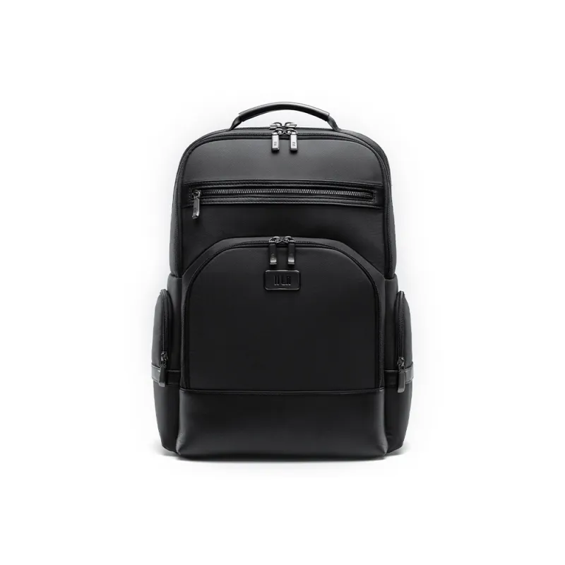 HLA Polyester Microfiber Backpack Regular Unisex Black-0