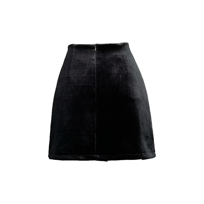 MM Casual Short Skirts Women's Black-1
