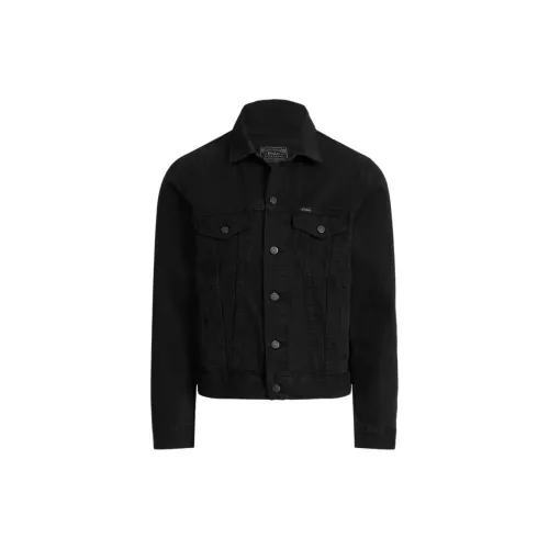 Polo Ralph Lauren Denim Jackets Men Black