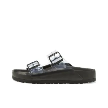 Birkenstock Arizona Transparent Manolo Blahnik Black