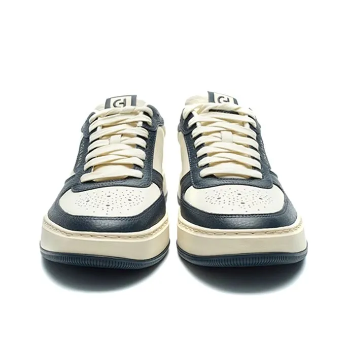 COLE HAAN Cushioning, Wear Resistant Low Top Skateboard Shoes Men's White Jasper-3