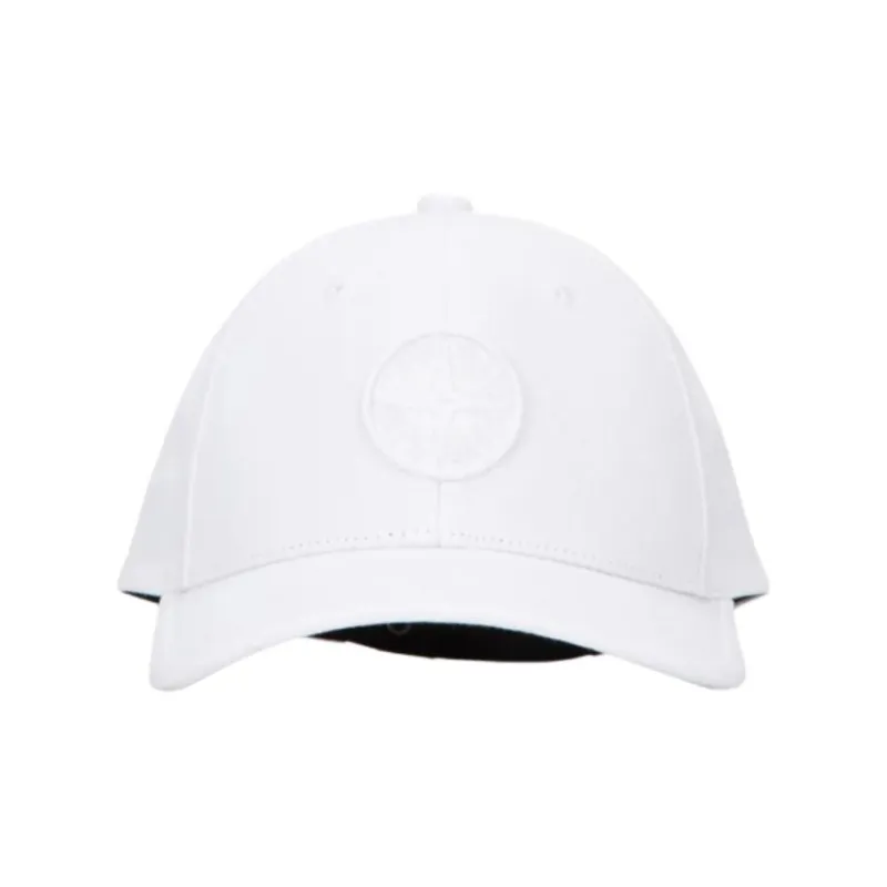STONE ISLAND Logo Embroidered Baseball Cap-0