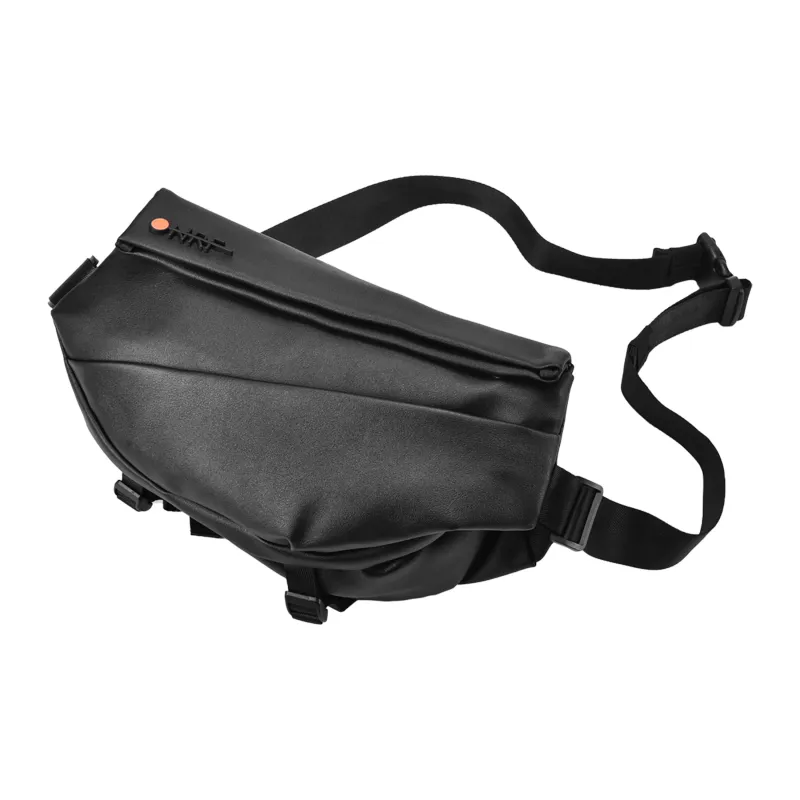 ONRF PVC Backpack Computer Backpack Large Size Men's Black-13