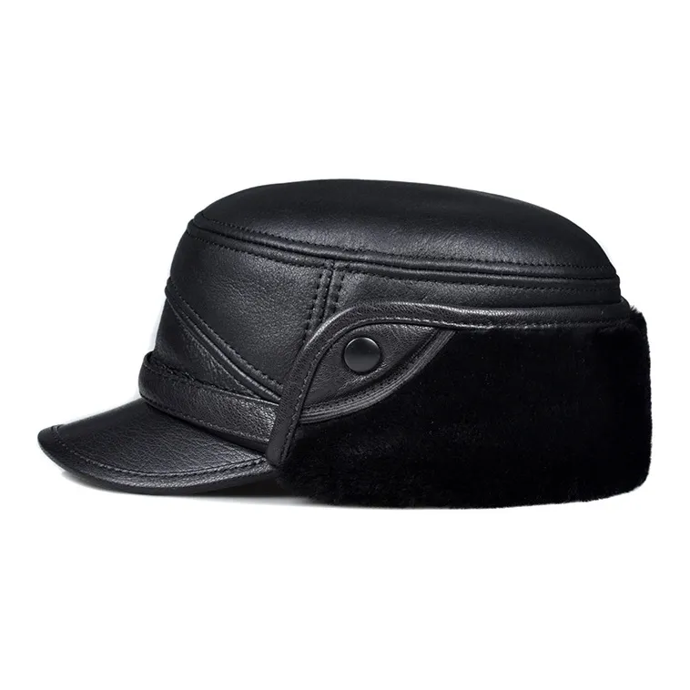 BANDICOOT Shearling Trapper Hats Men's-3