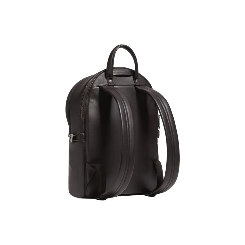 Zegna Calfskin Backpack Men's Umber-1