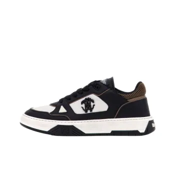 Roberto Cavalli Low-Top Skateboard Shoes Men's Black
