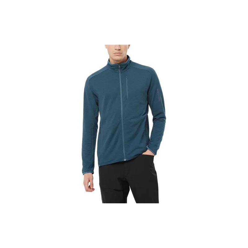 SALOMON ESSENTIAL LIGHTWARM Jackets Coats Men's Midnight Navy-1