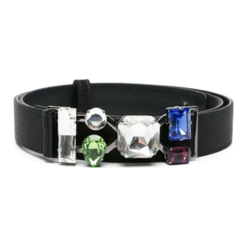 GIORGIO ARMANI Embellished Buckle Belt-1
