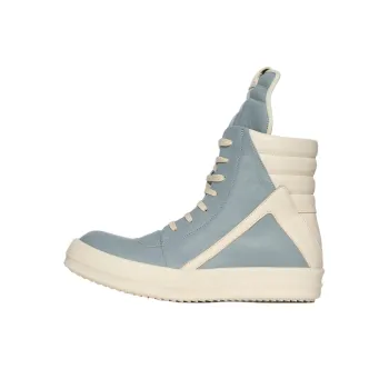 RICK OWENS/RO High Top Skateboard Shoes Men's Blue