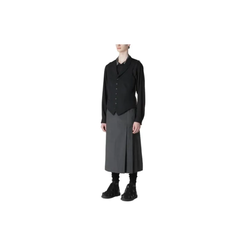 Yohji Yamamoto FW24 Vest Men's Black-2