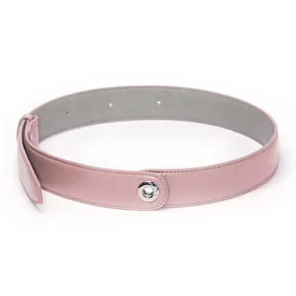 MUYSO Eco Friendly Recycled Leather Belt With Shoulder Strap Women's Pink
