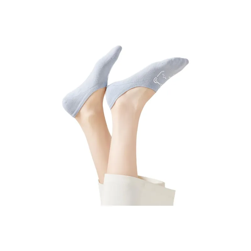 AUGUST Women's No Show Socks-6