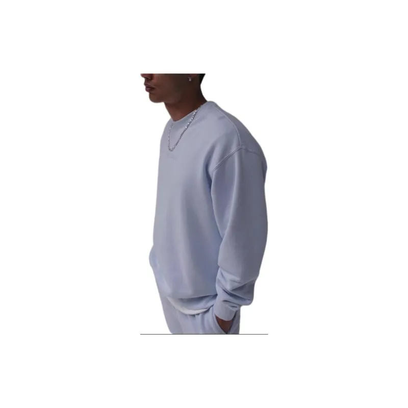 Jordan Jordan AirWordmark Collection Sweatshirt Unisex Soccer Gray-2