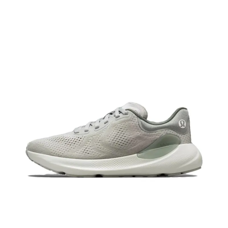 Lululemon Beyondfeel Cushioning, Wear Resistant Low Top Running Shoes Women's Gray Green-0