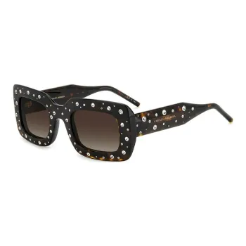 CarolinaHerrera Acetate Square Sunglasses Women's Black