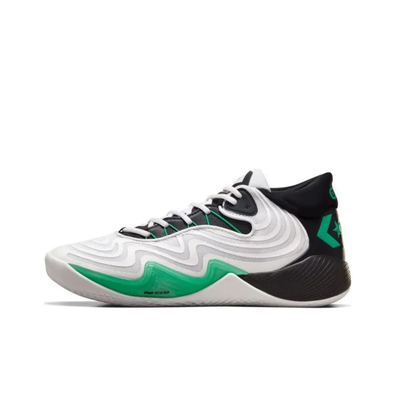 Converse All Star Bb Shift White Black Apex Green-0