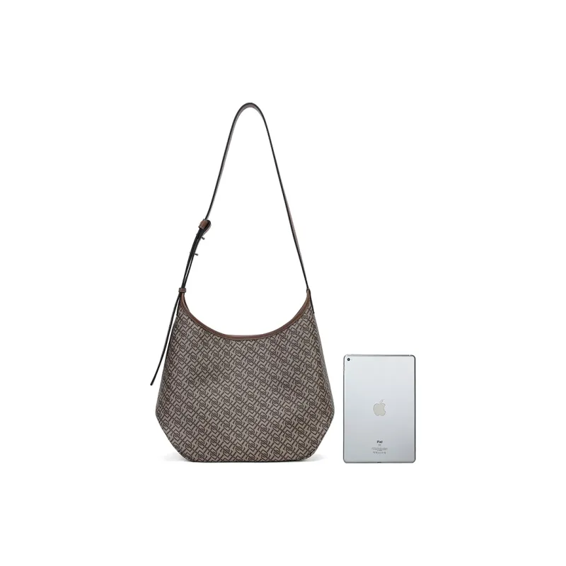 PIERRE CARDIN PVC Shoulder Bag Regular Women's Khaki-4