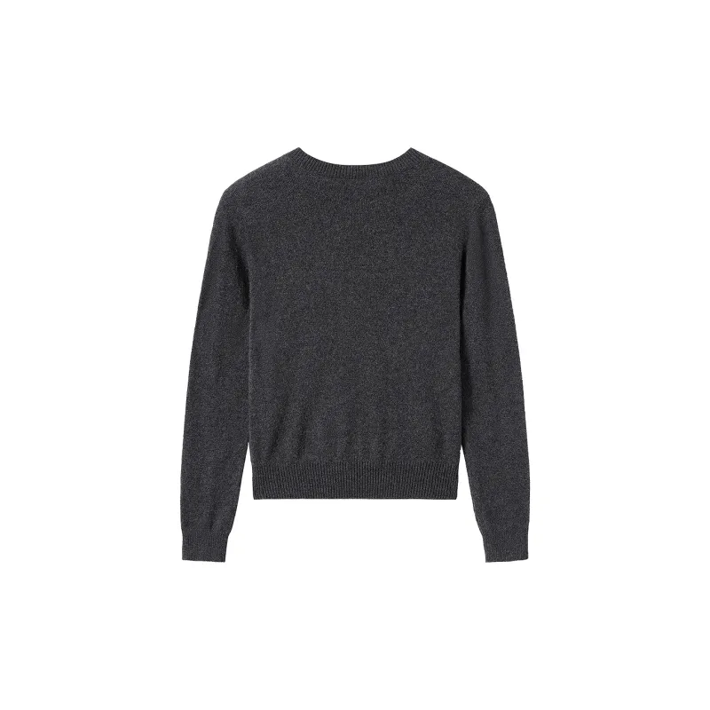 Miss Sixty Knitwear Women's Dark Heather Gray-1