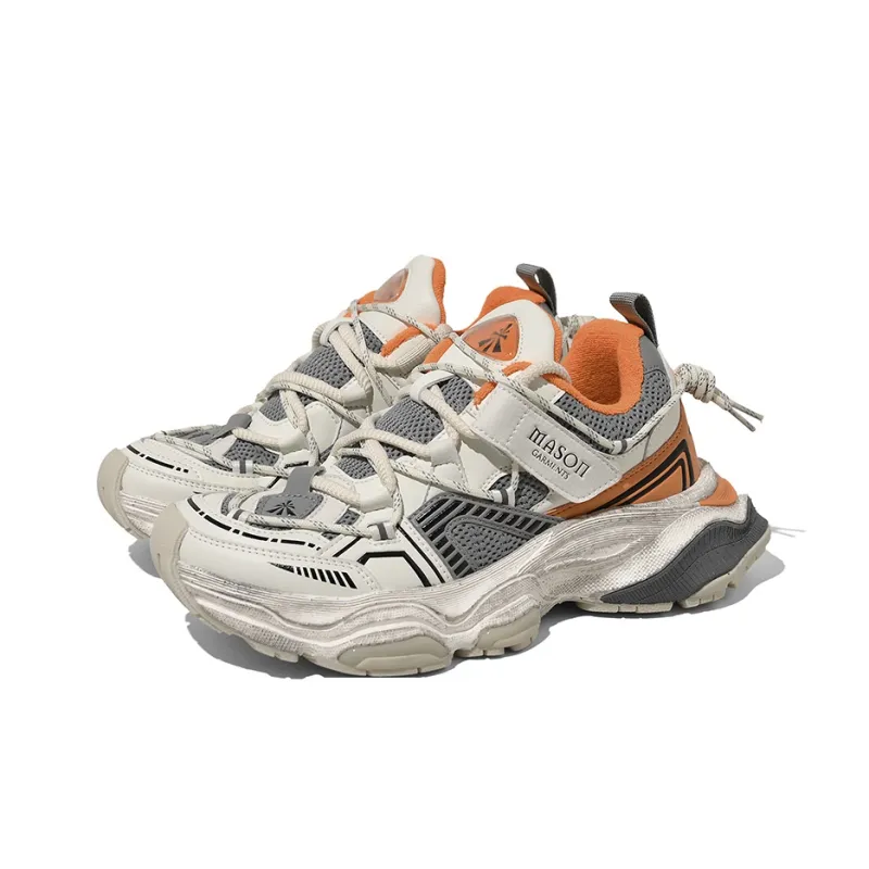 Masongarments Cushioned Wear-Resistant Height Increasing Low-Top Chunky Sneakers Unisex Box Limited Edition-9