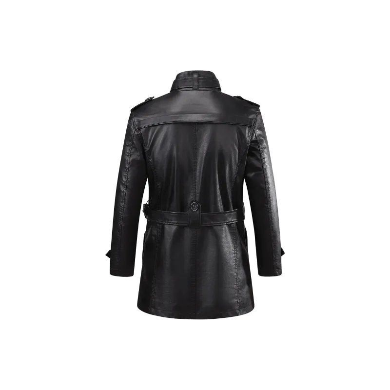 RAP PANDA Leather Jacket Unisex-1
