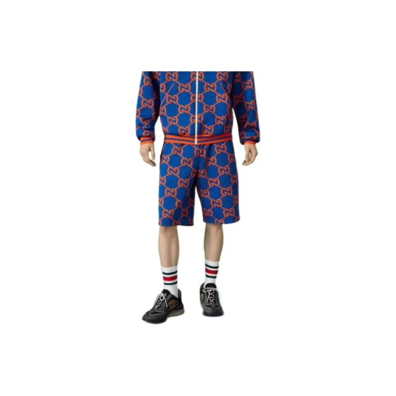GUCCI Gg Jacquard Shorts-5