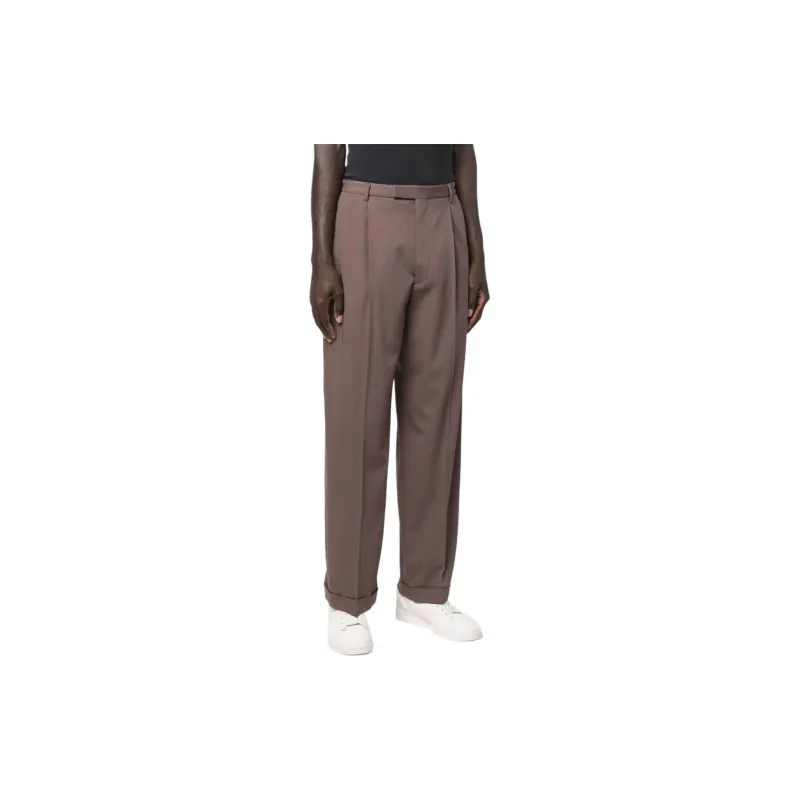 GUCCI Wool GUCCI Label Trousers-3