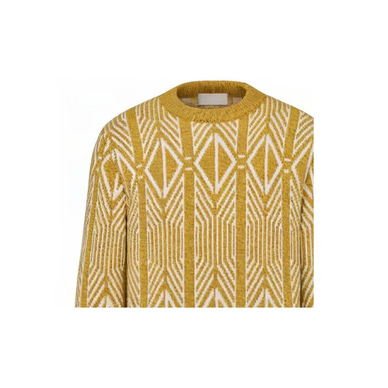 DIOR Sweaters Men Yellow-5