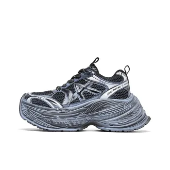 Acupuncture Abrasion Resistant, Breathable, Lightweight Low Top Chunky Sneakers Women's