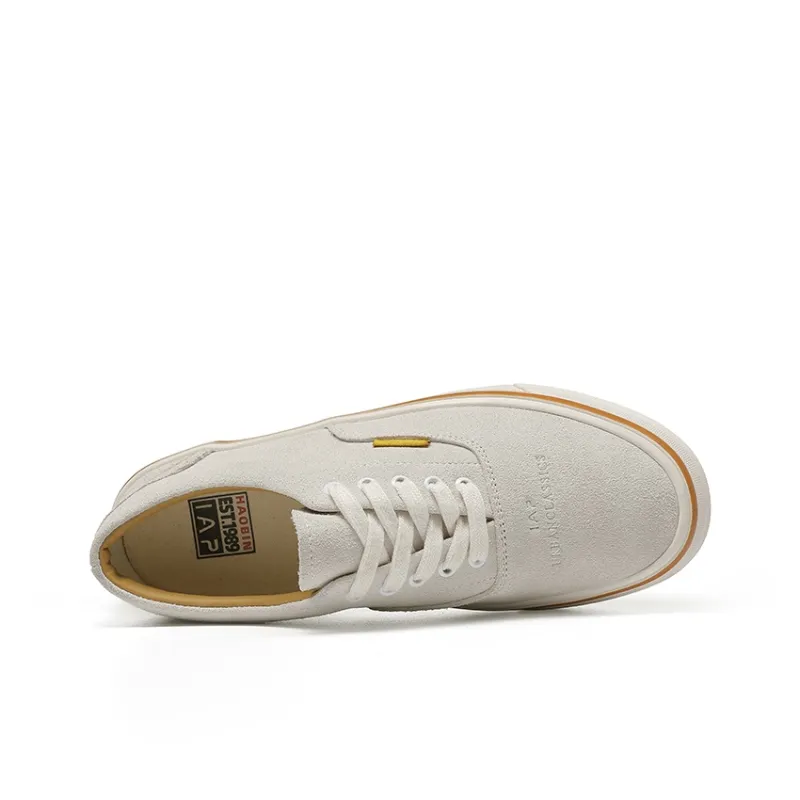 Haobin Skateboard Shoes Unisex Camel-22